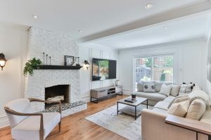 Appartement avec vue imprenable sur la ville.
